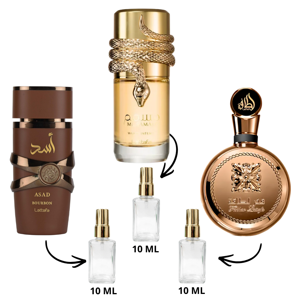 3 Amostras Grátis 10ML PAGUE SOMENTE O FRETE