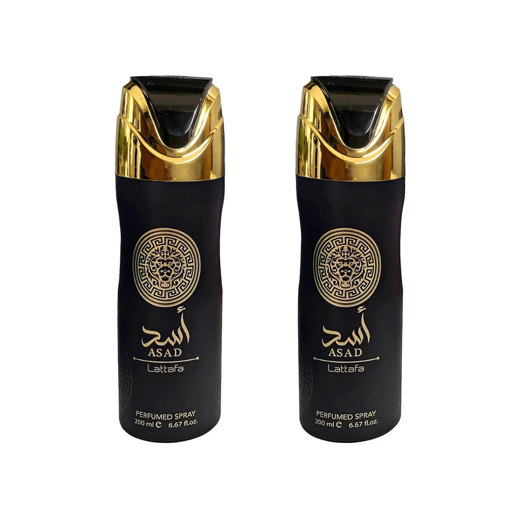 Compre 1 leve 2 Spray Asad 200ml Original Lattafa